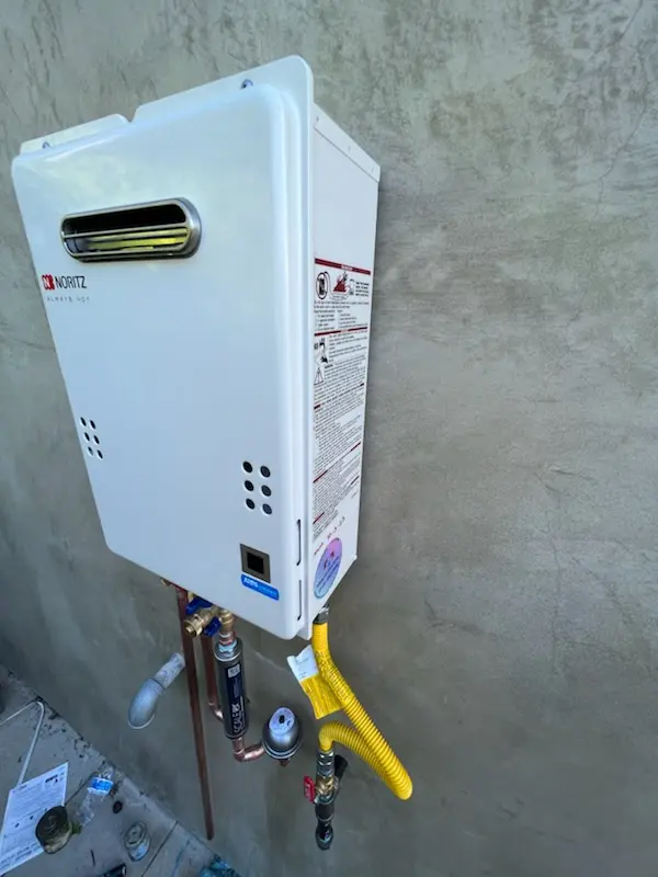 Tankless water heater installation for Merriam homes